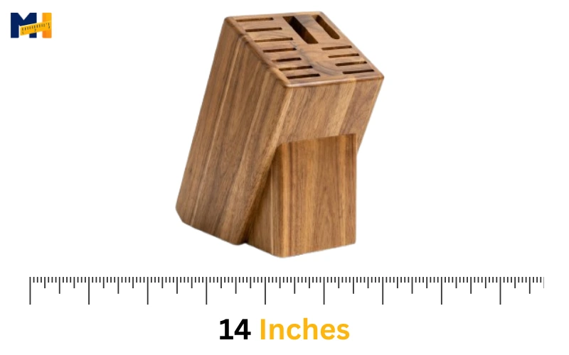 How long is 14 inches