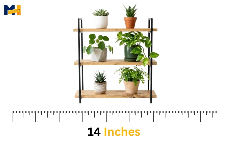 How long is 14 inches