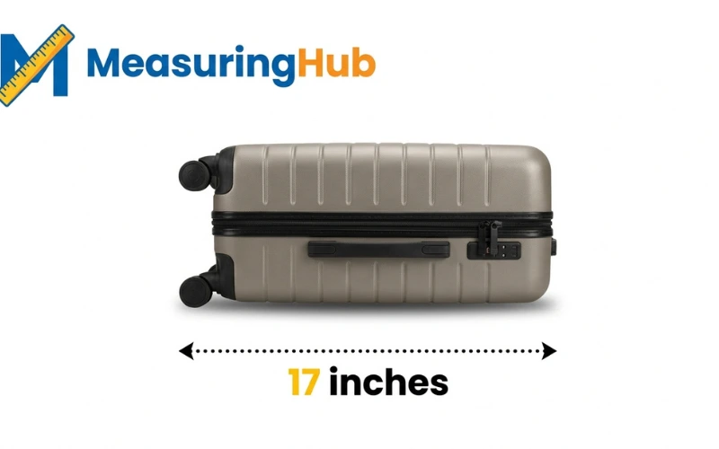 How long is 17 inches