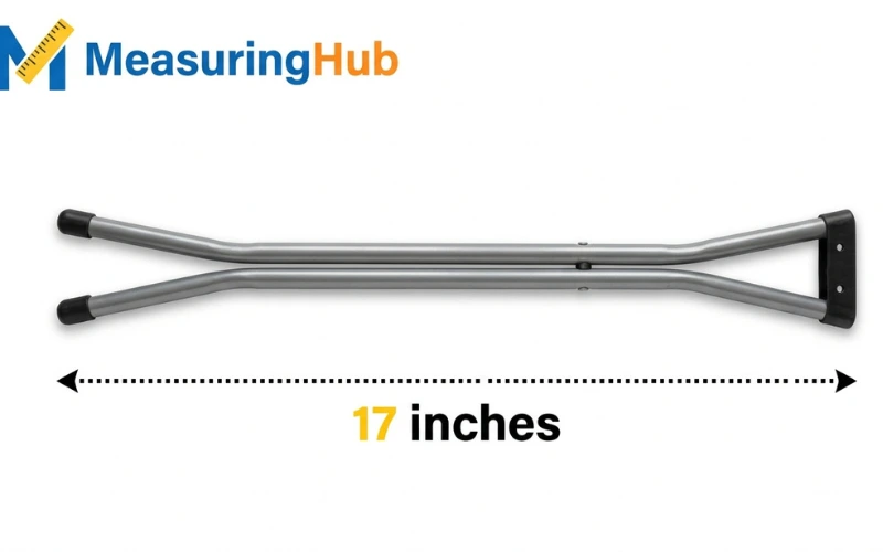 How long is 17 inches