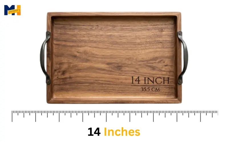 How long is 14 inches