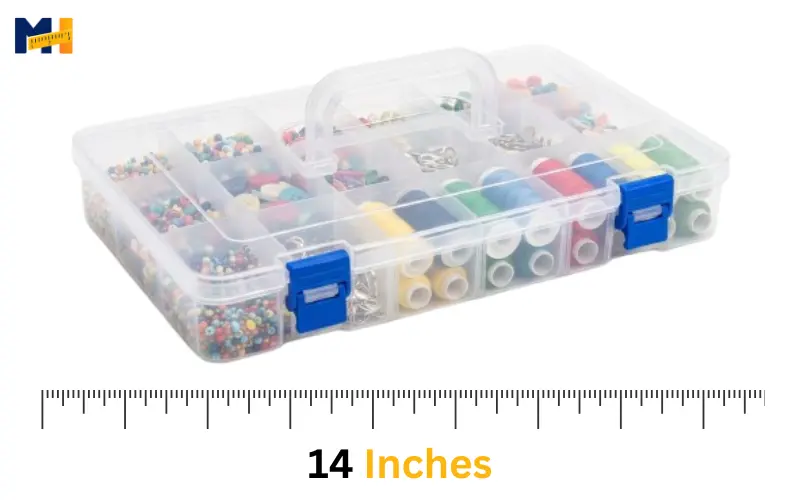 How long is 14 inches