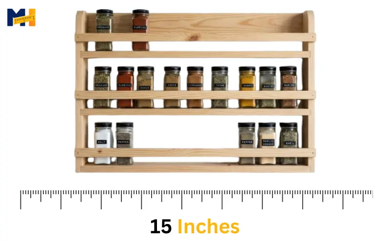 How long is 15 inches