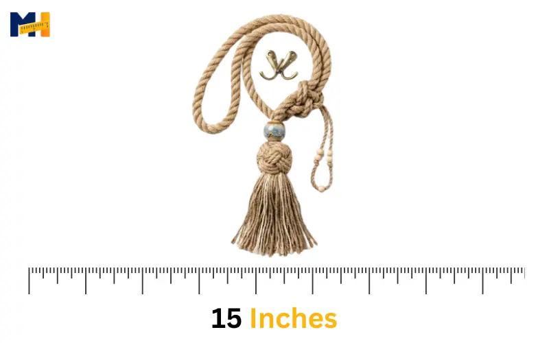 How long is 15 inches