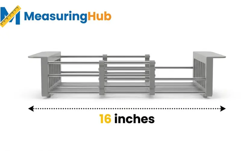 How long is 16 inches