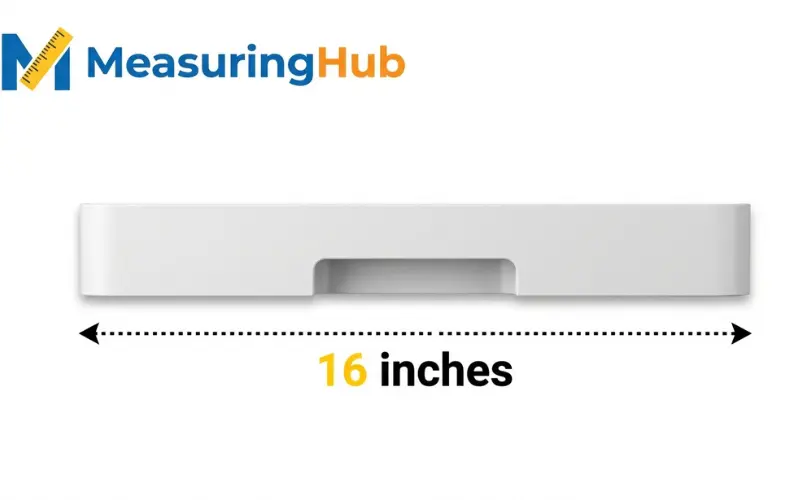 How long is 16 inches