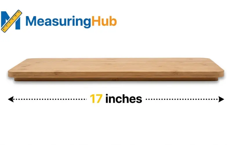How long is 17 inches