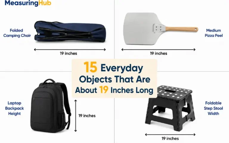 How long is 19 inches