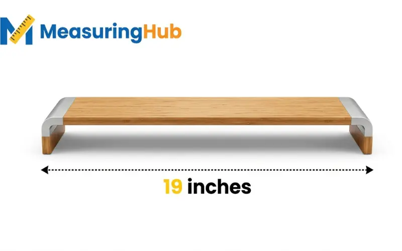 How long is 19 inches
