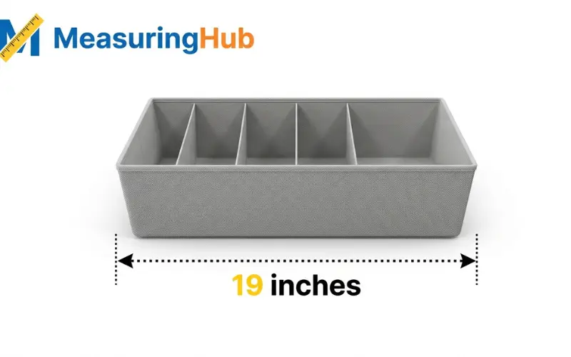 How long is 19 inches