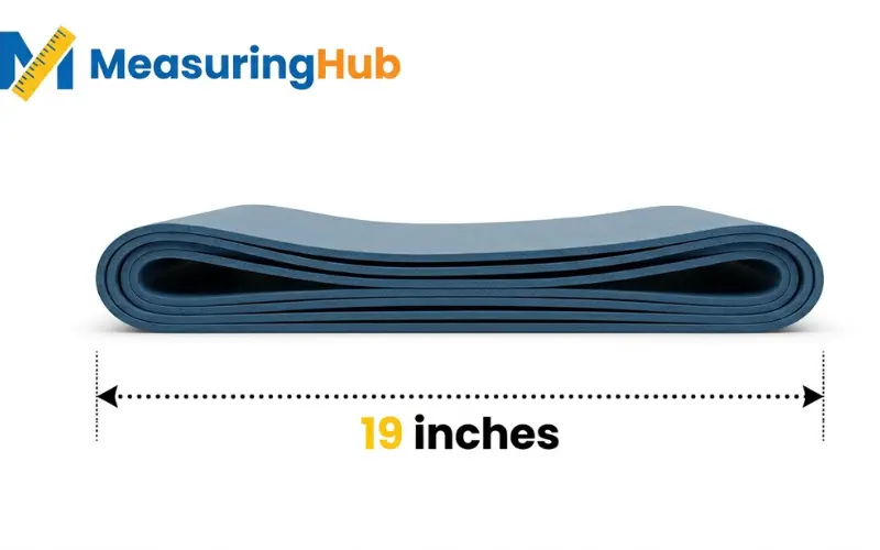 How long is 19 inches