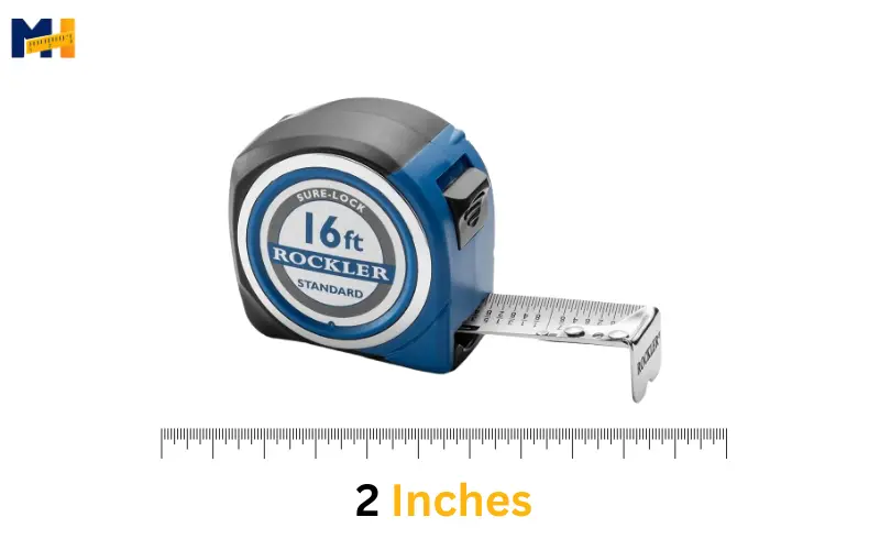 How long is 2 Inches