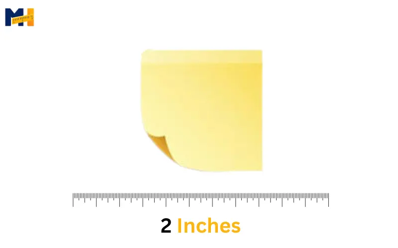 How long is 2 Inches