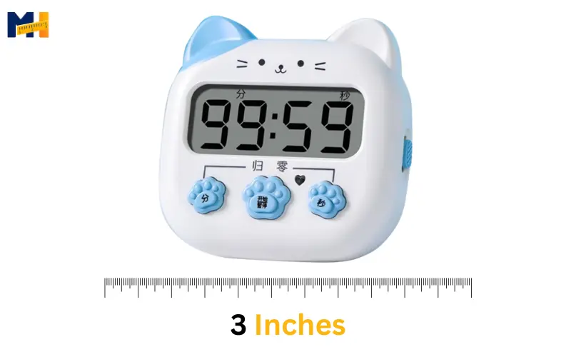 How long is 3 inches