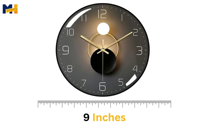 How long is 9 inches